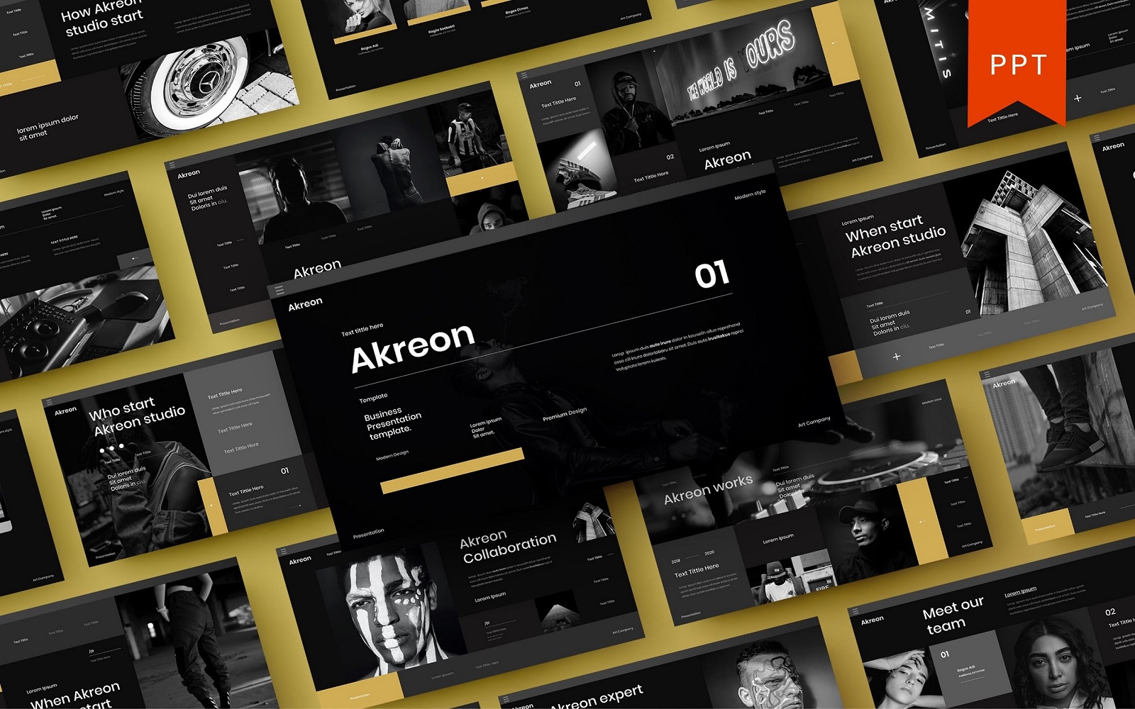 Akreon – Business PowerPoint Template
