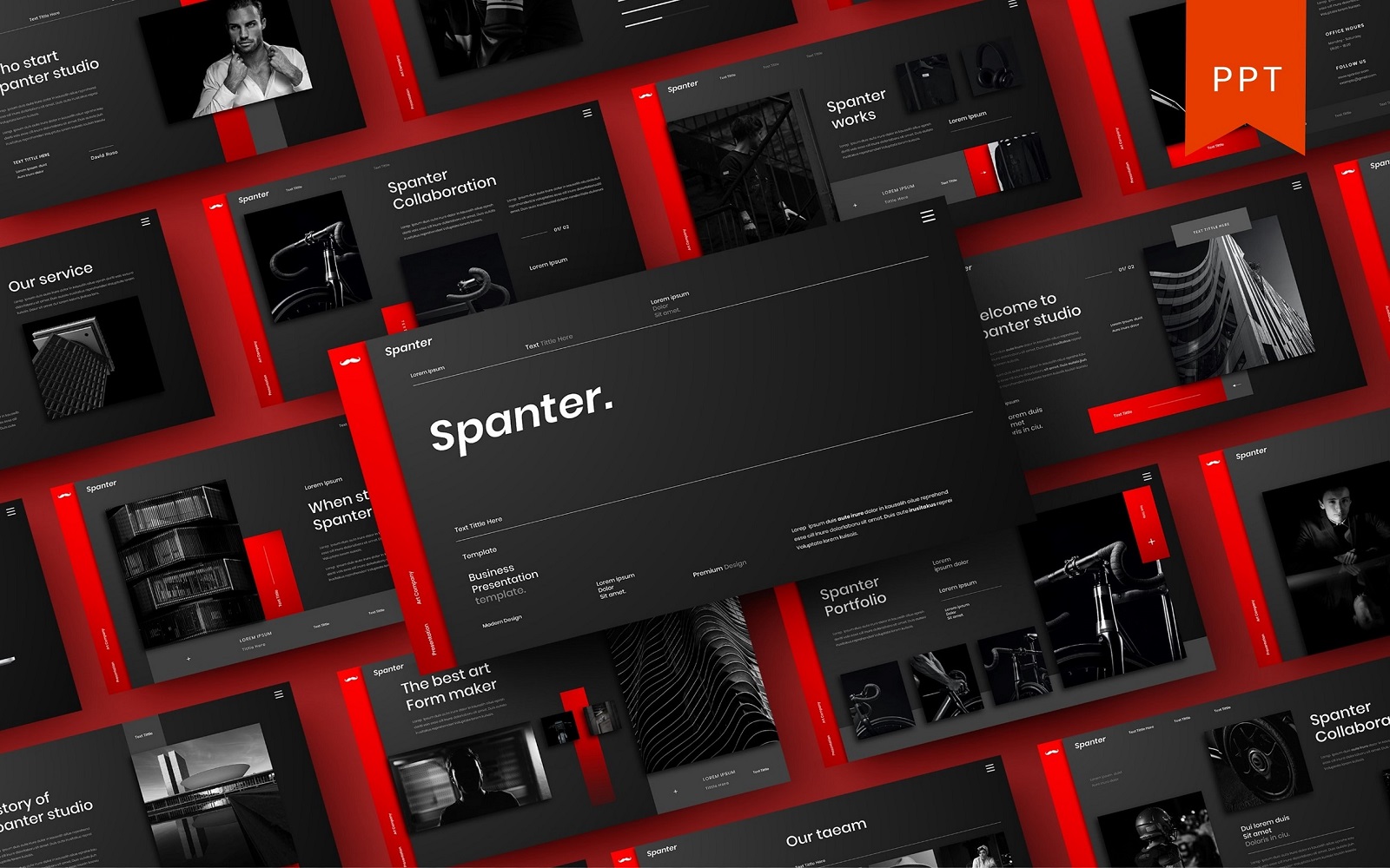 Spanter – Business PowerPoint Template