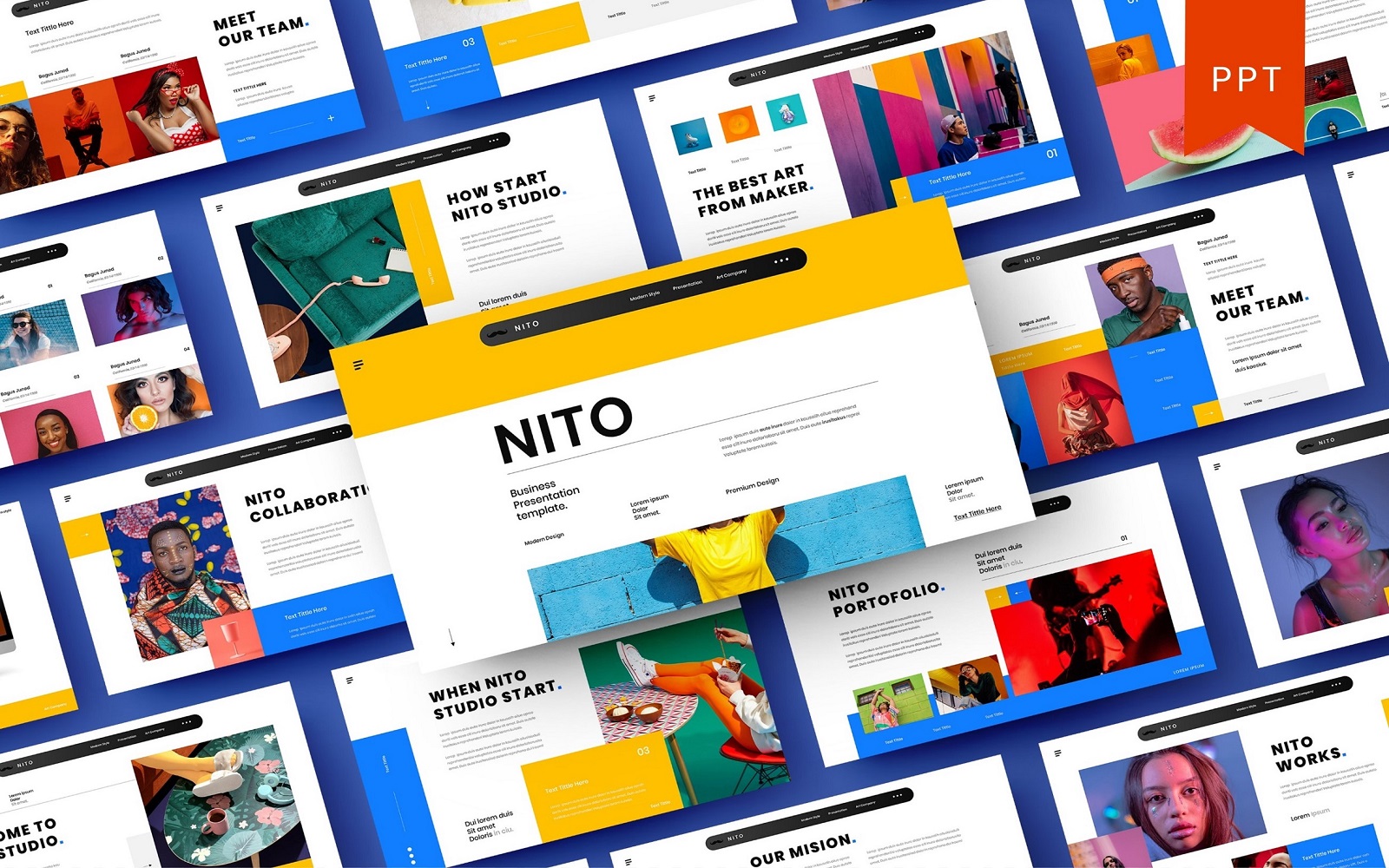 Nito – Business PowerPoint Template