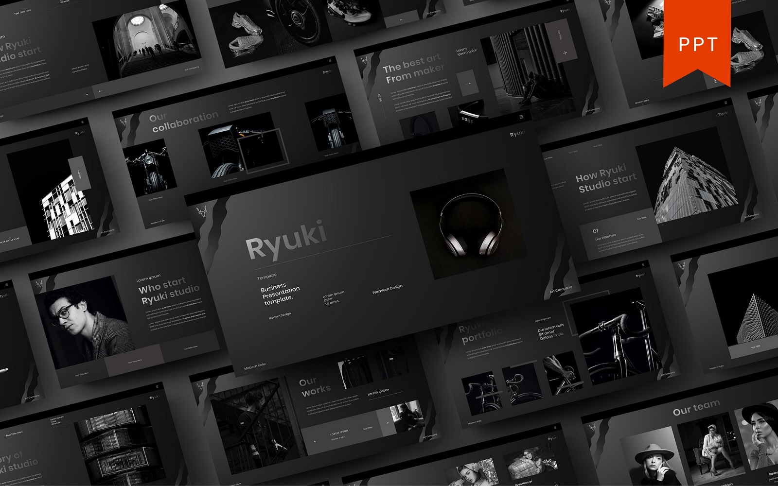 Ryuki – Business PowerPoint Template
