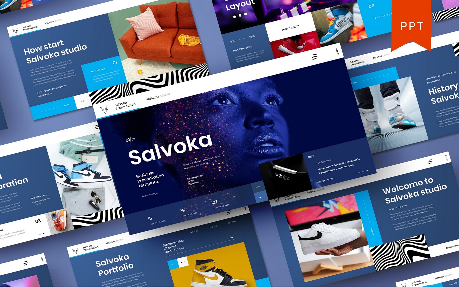 Salvoka – Business PowerPoint Template