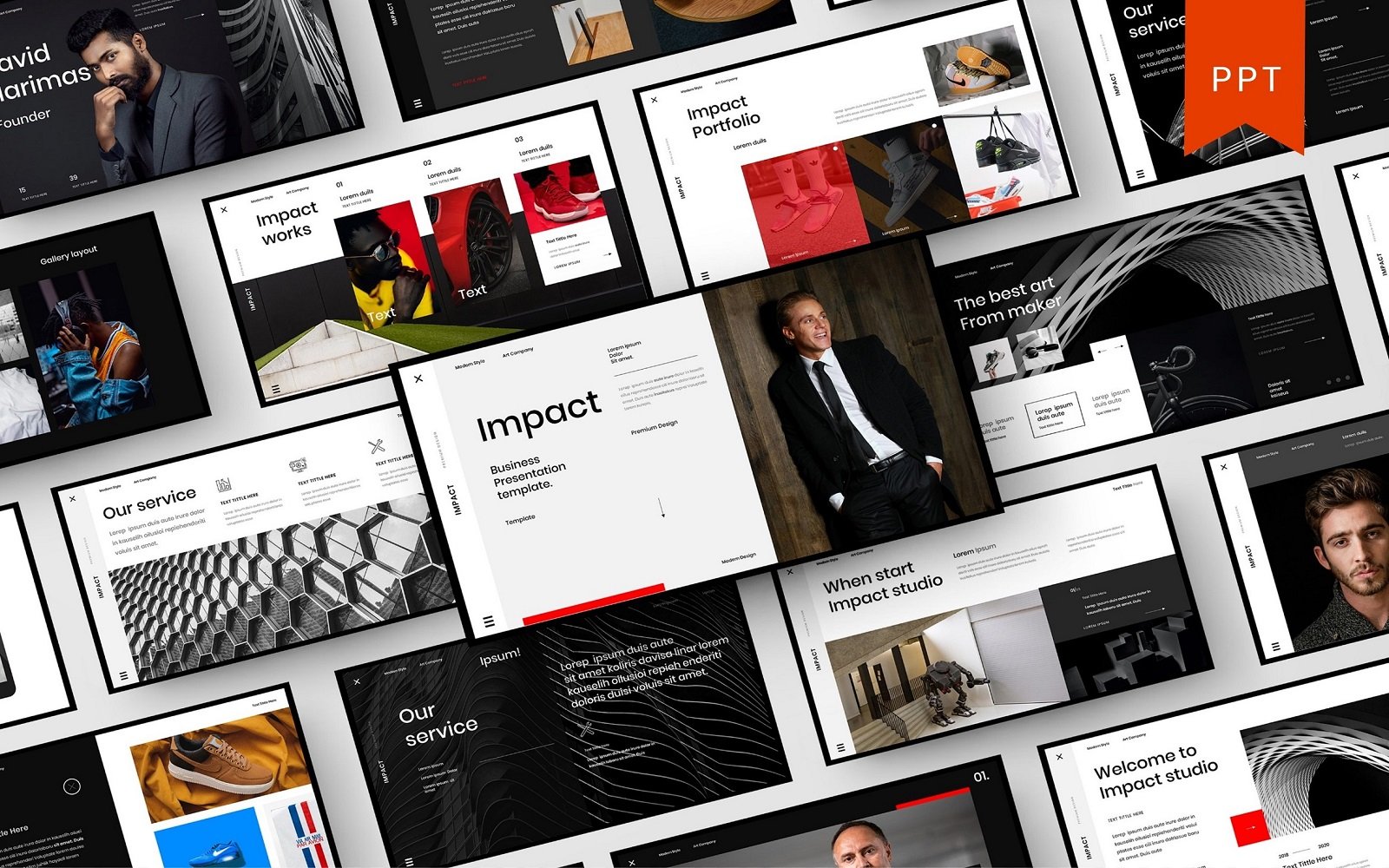 Impact – Business PowerPoint Template