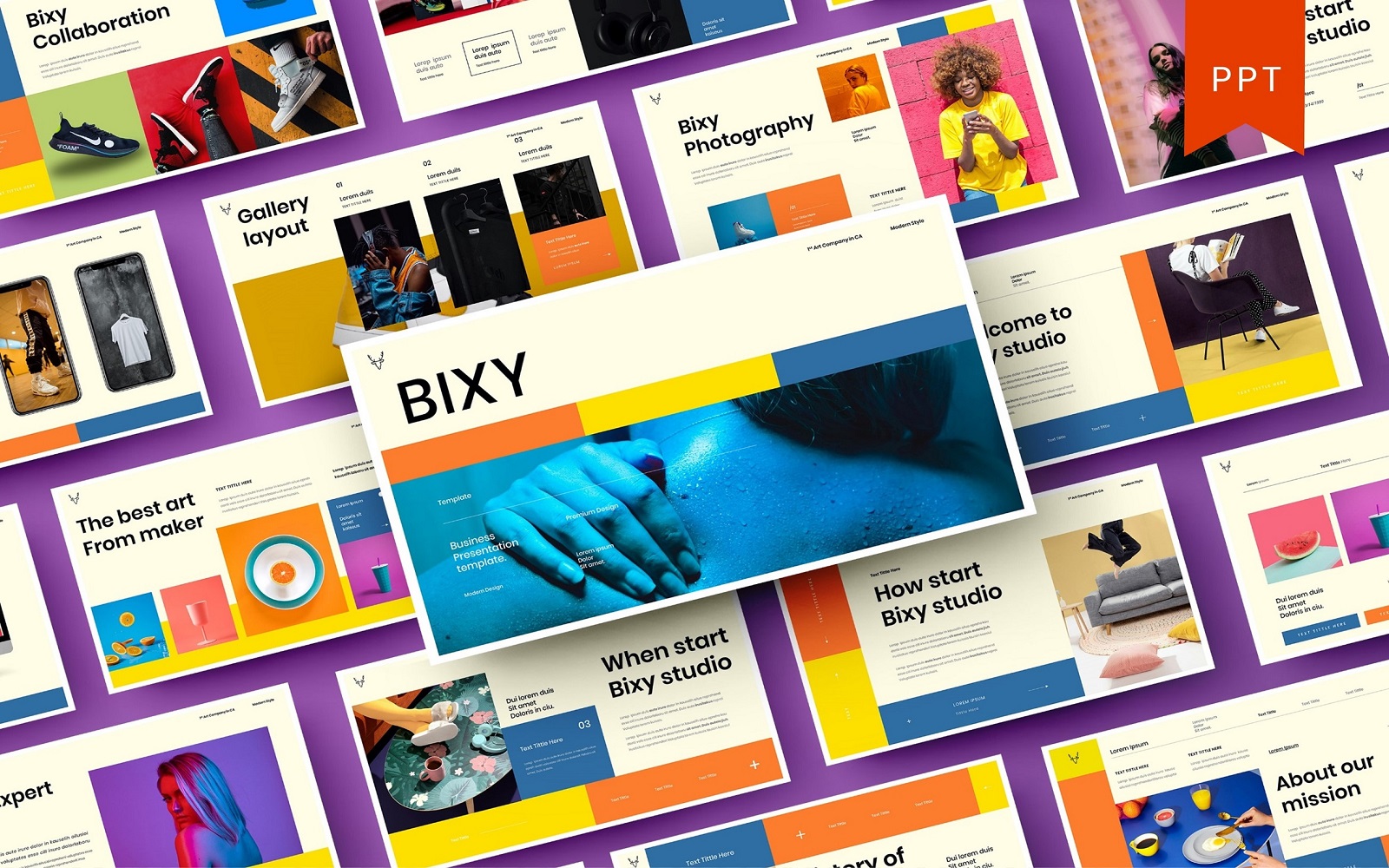 Bixy – Business PowerPoint Template
