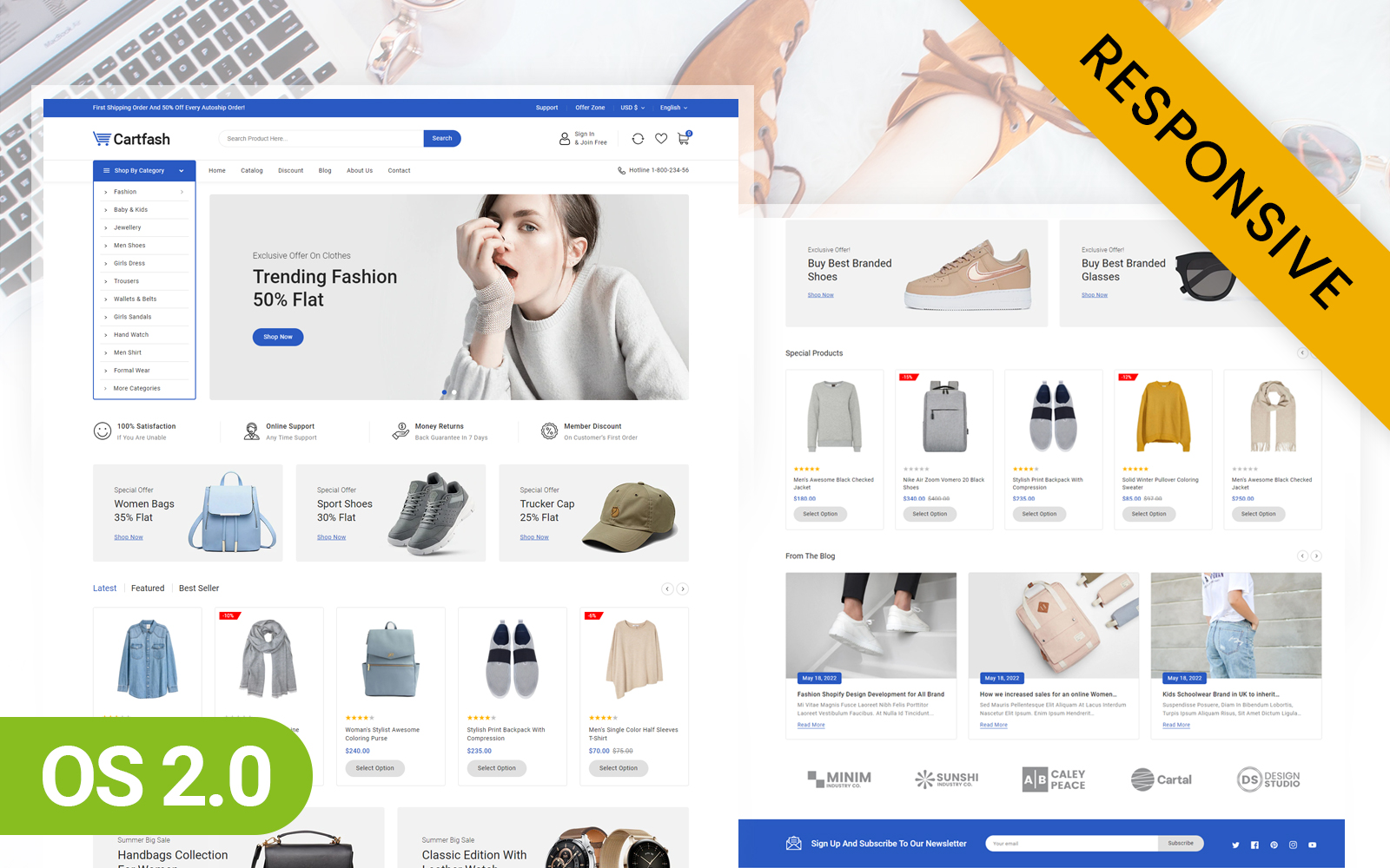 Cartfash - Mega Fashion Store Shopify 2.0 Theme
