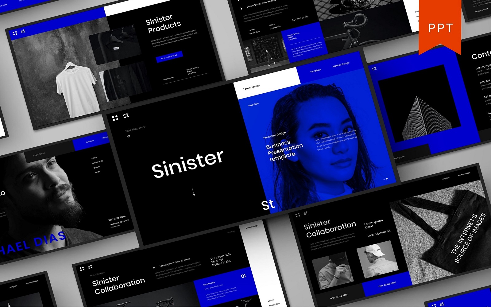 Sinister – PowerPoint Template
