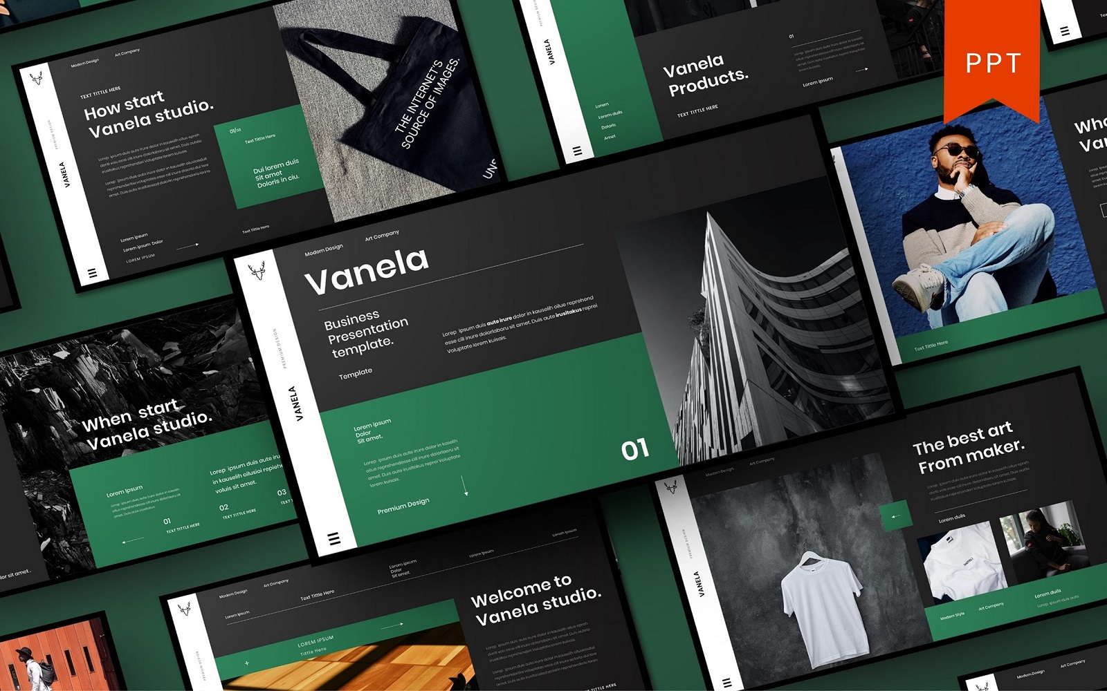 Vanela – Business PowerPoint Template