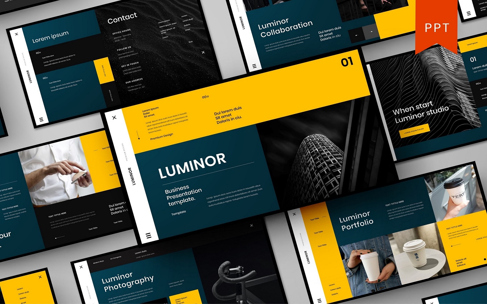 Luminor – Business PowerPoint Template