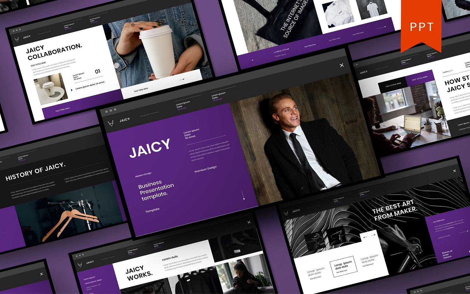 Jaicy – Business PowerPoint Template