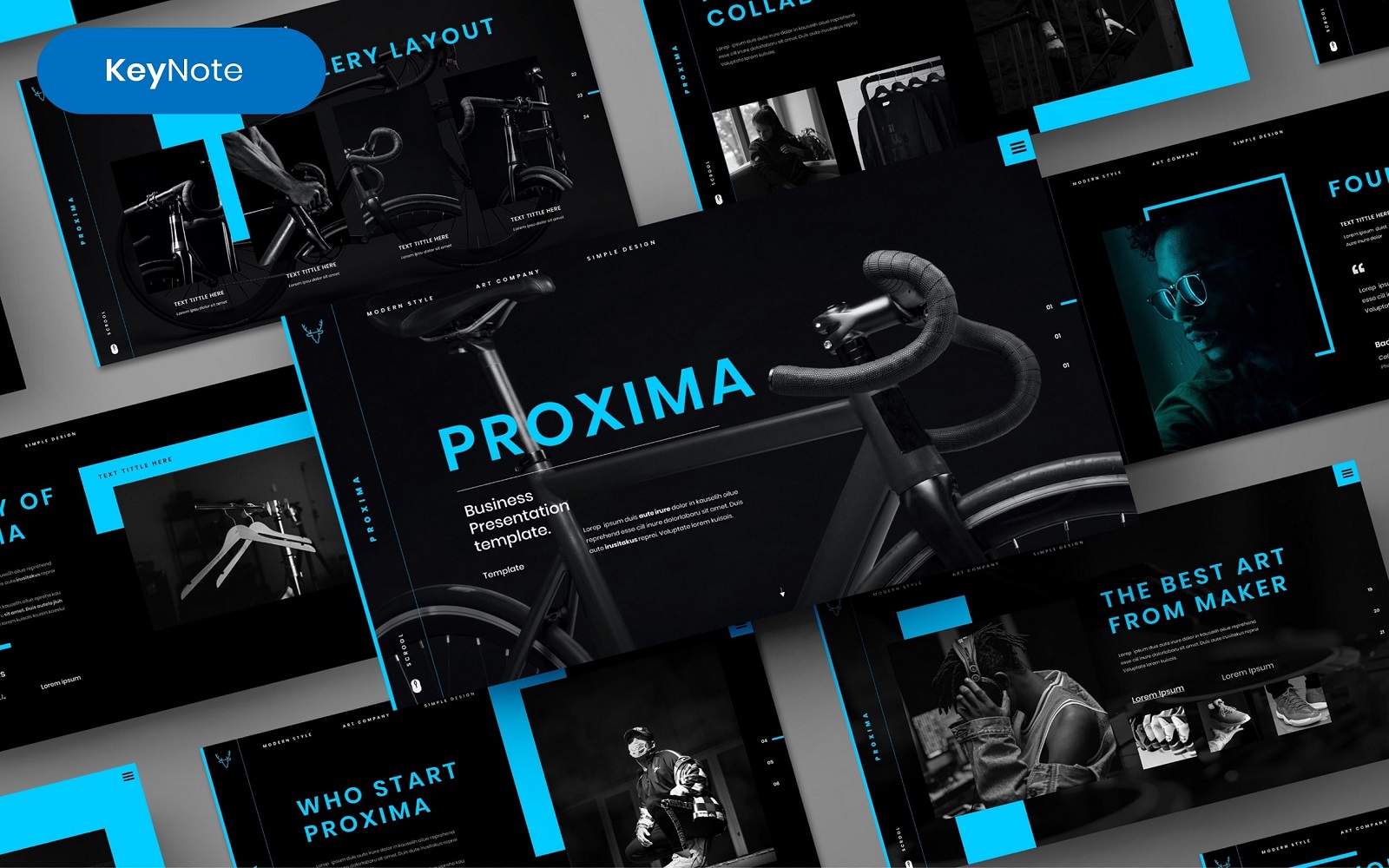 Proxima – Business Keynote Template