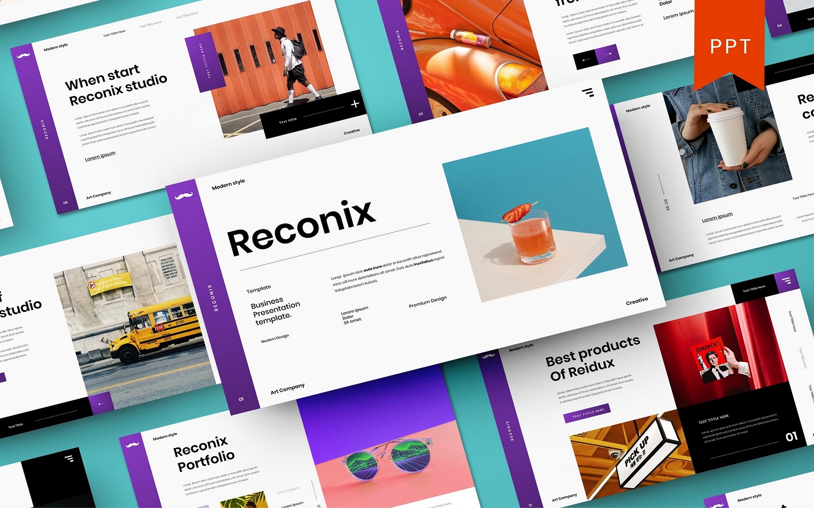 Reconix – Business PowerPoint Template