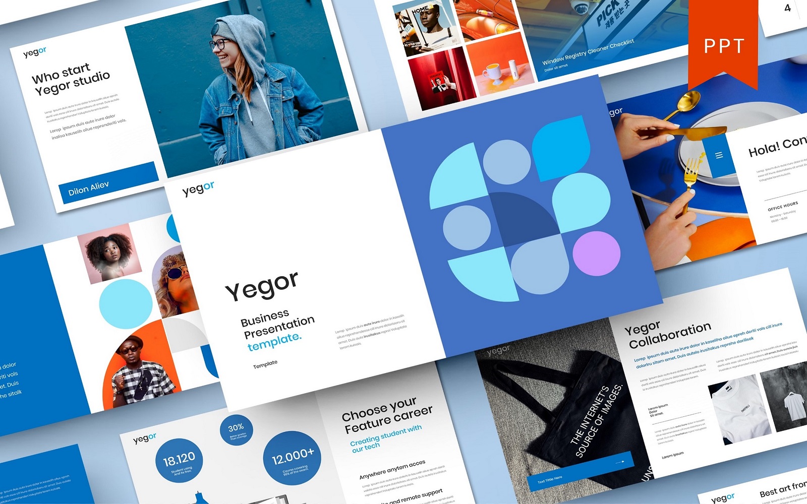 Yegor – Business PowerPoint Template