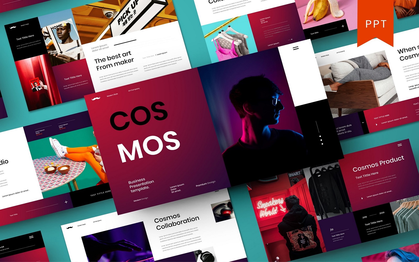 Cosmos – Business PowerPoint Template