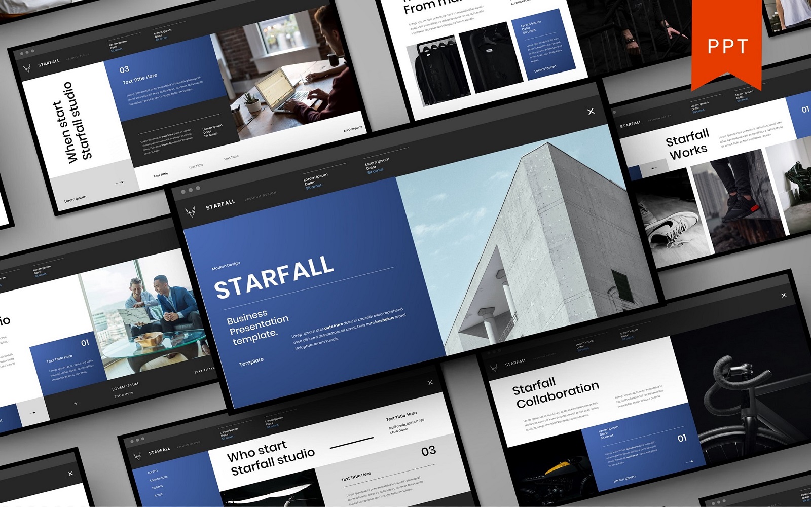 Starfall – Business PowerPoint Template