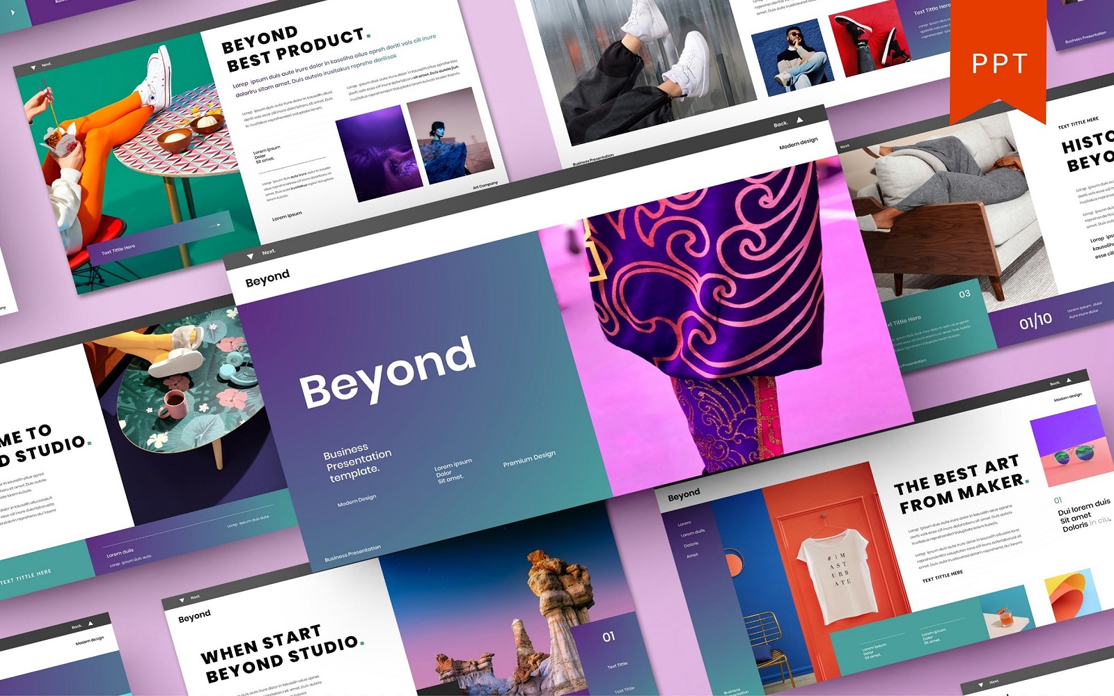 Beyond – Business PowerPoint Template