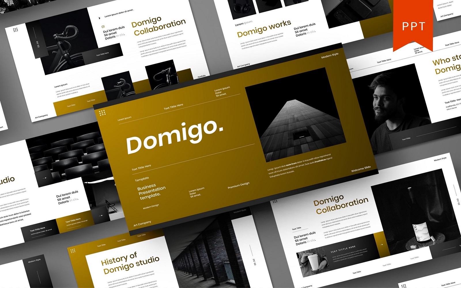 Domigo – Business PowerPoint Template