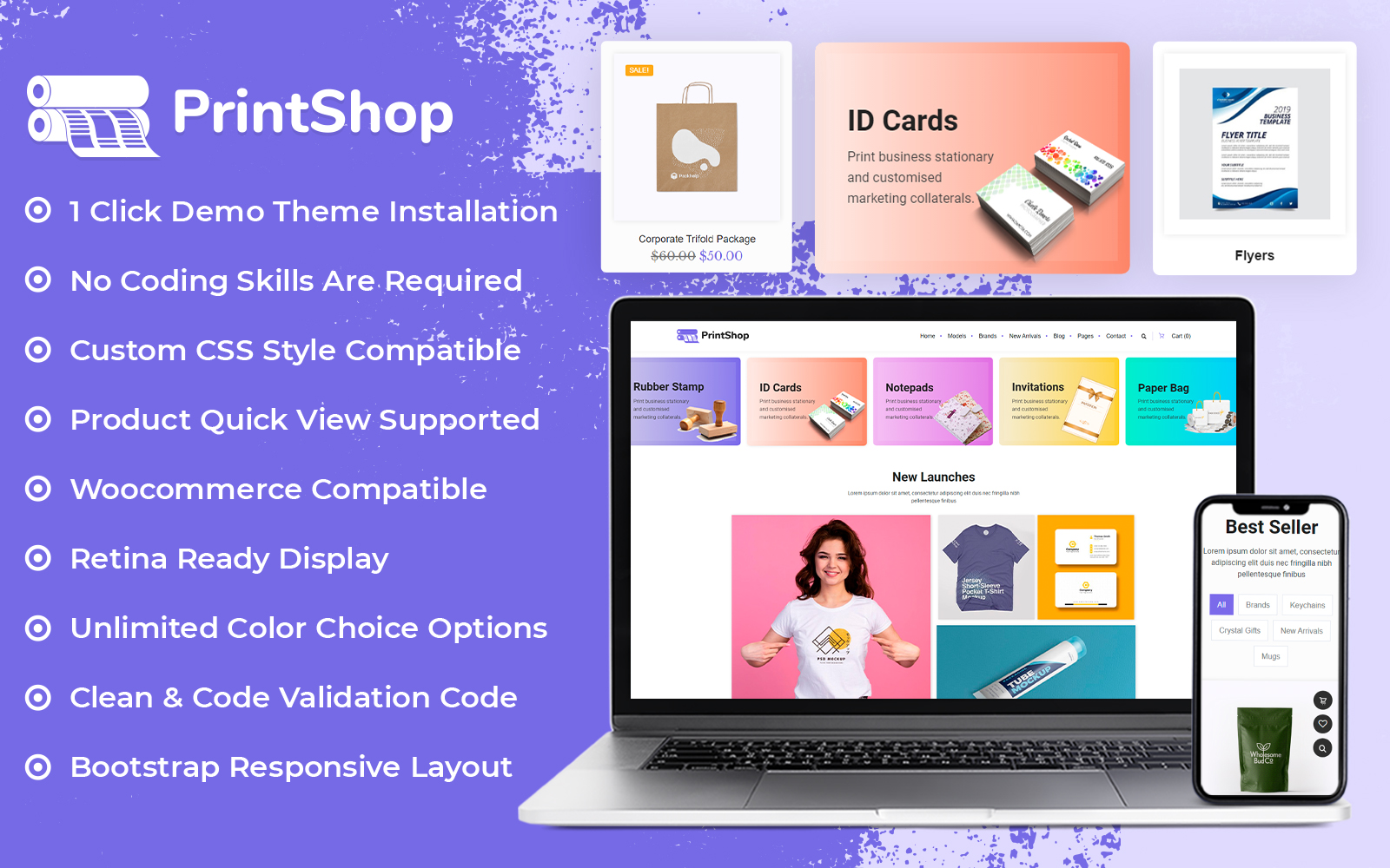 Thèmes WooCommerce