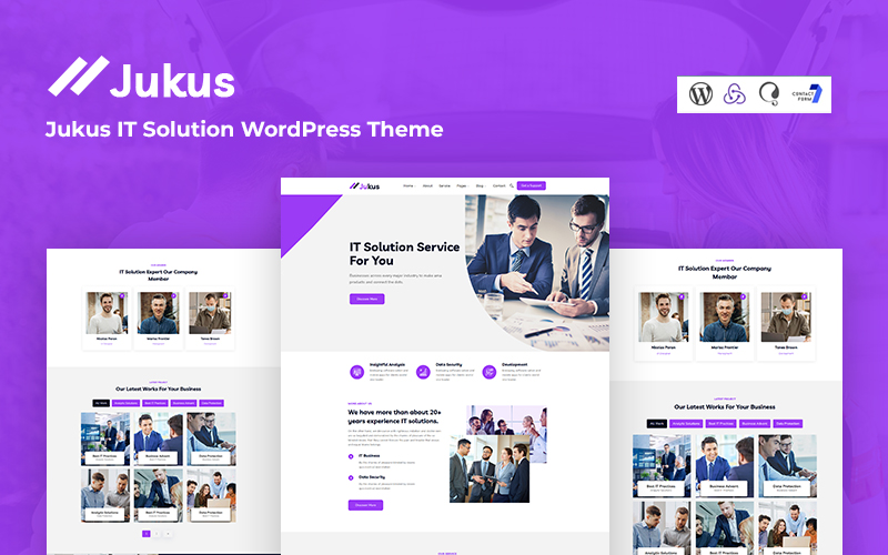 Jukus - IT Solution WordPress Theme