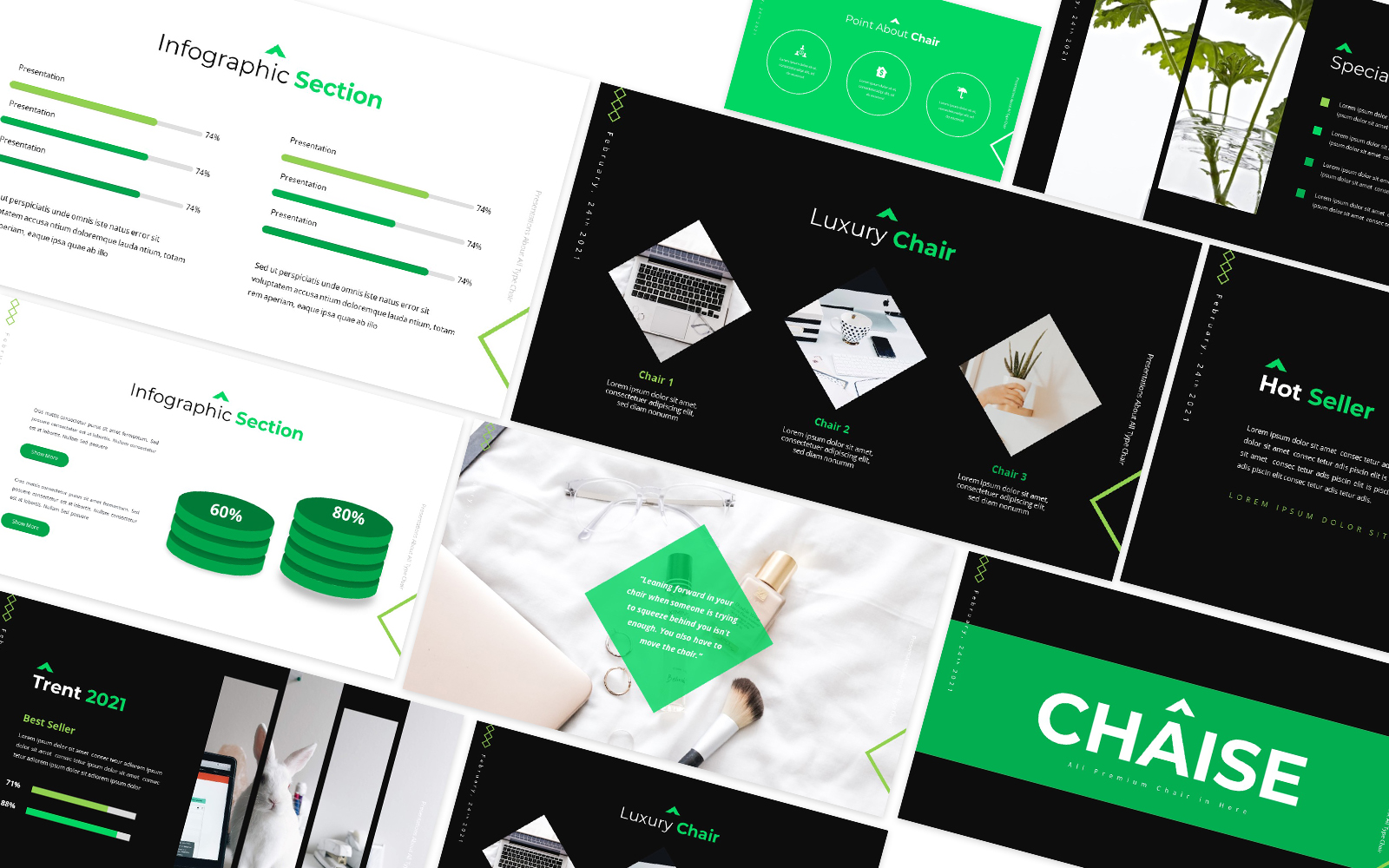 Chaise Powerpoint Template