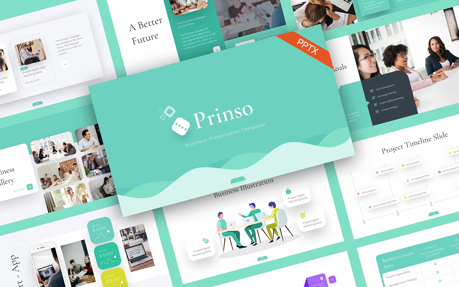Prinso Business PowerPoint Template
