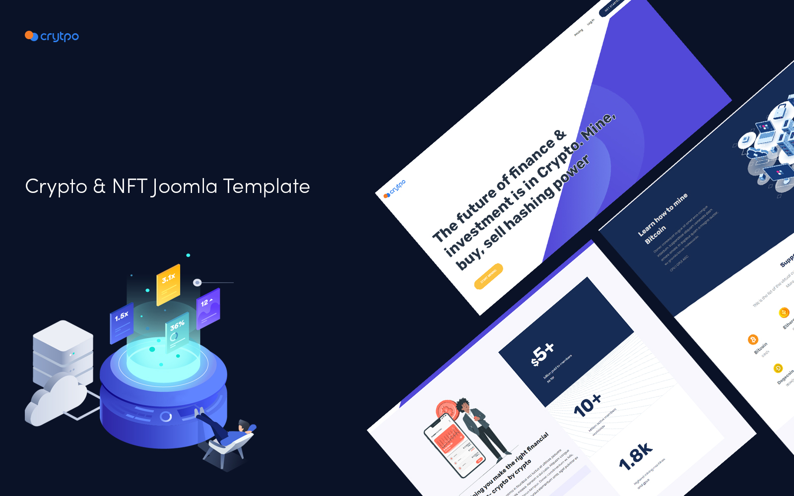 Joomla 架站內容管理系統模板