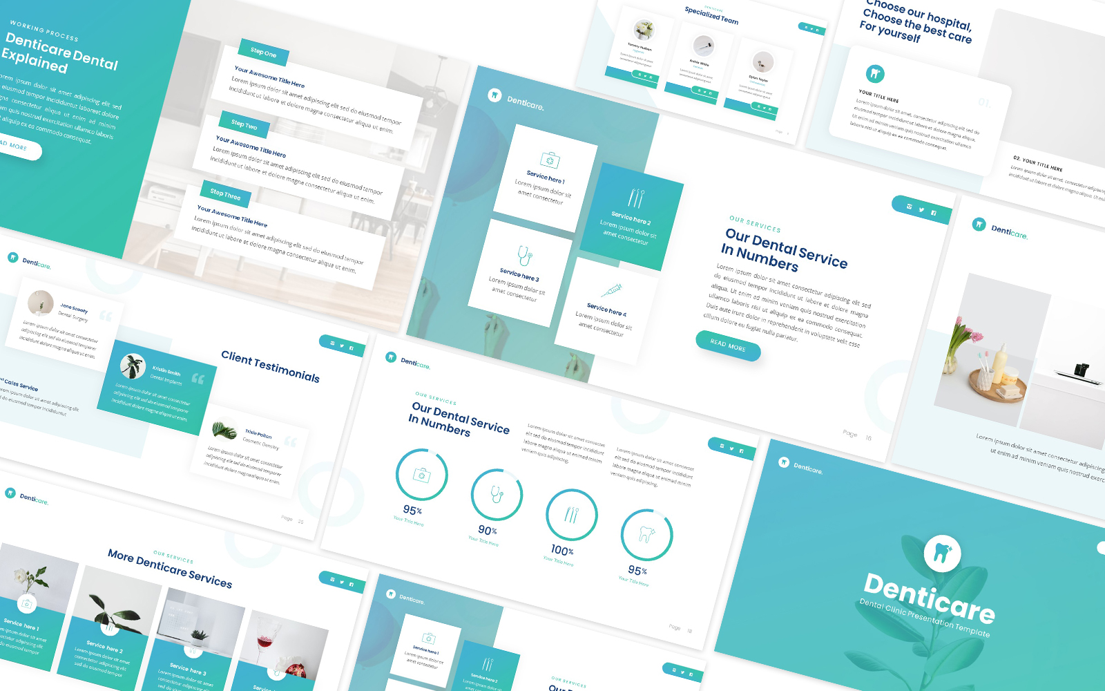 Denticare Clinic Powerpoint Template
