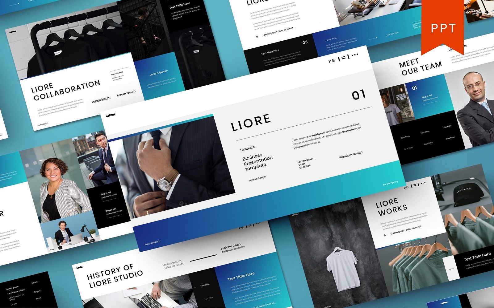 Liore – Business PowerPoint Template