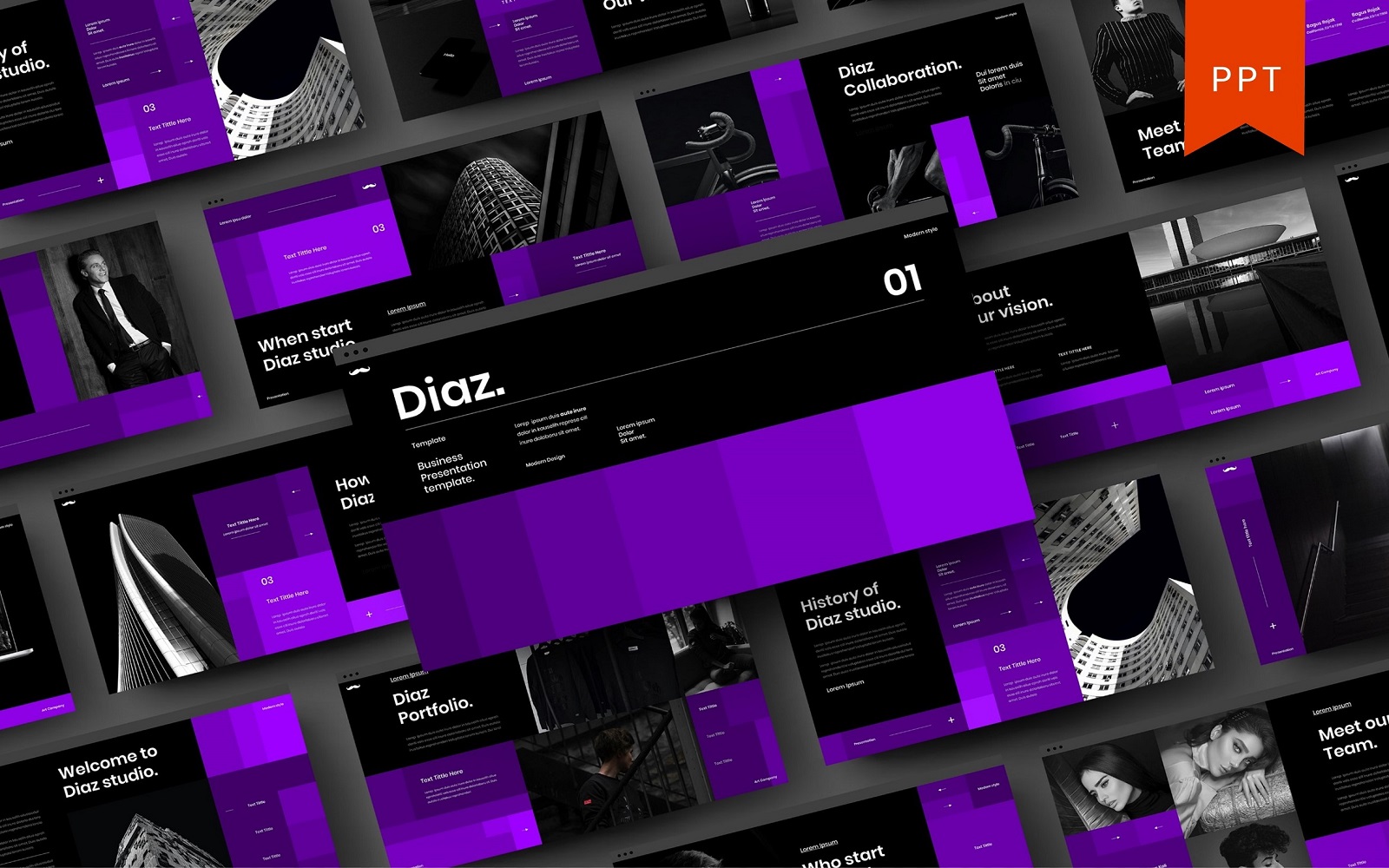 Diaz – PowerPoint Template