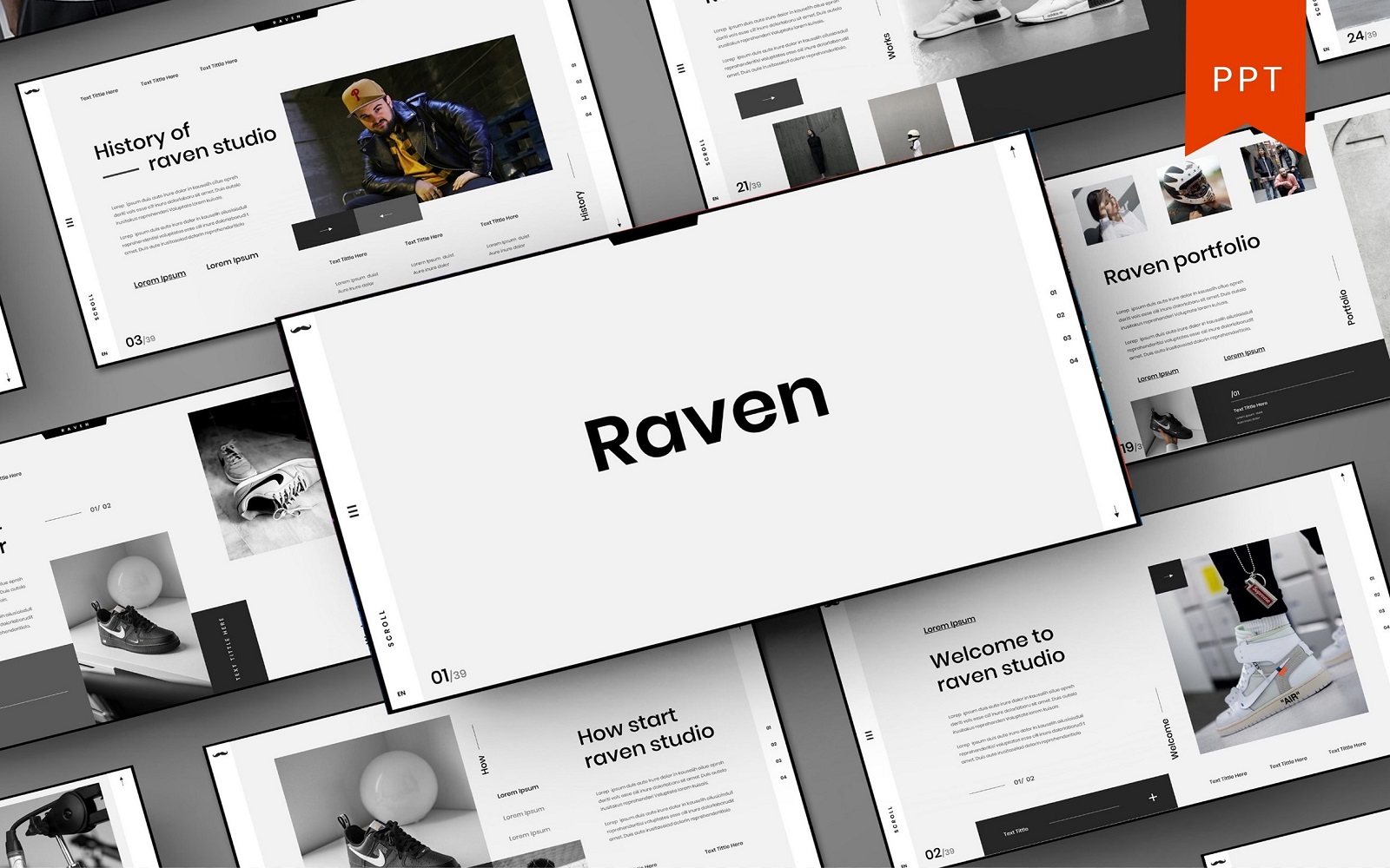 Raven – PowerPoint Template