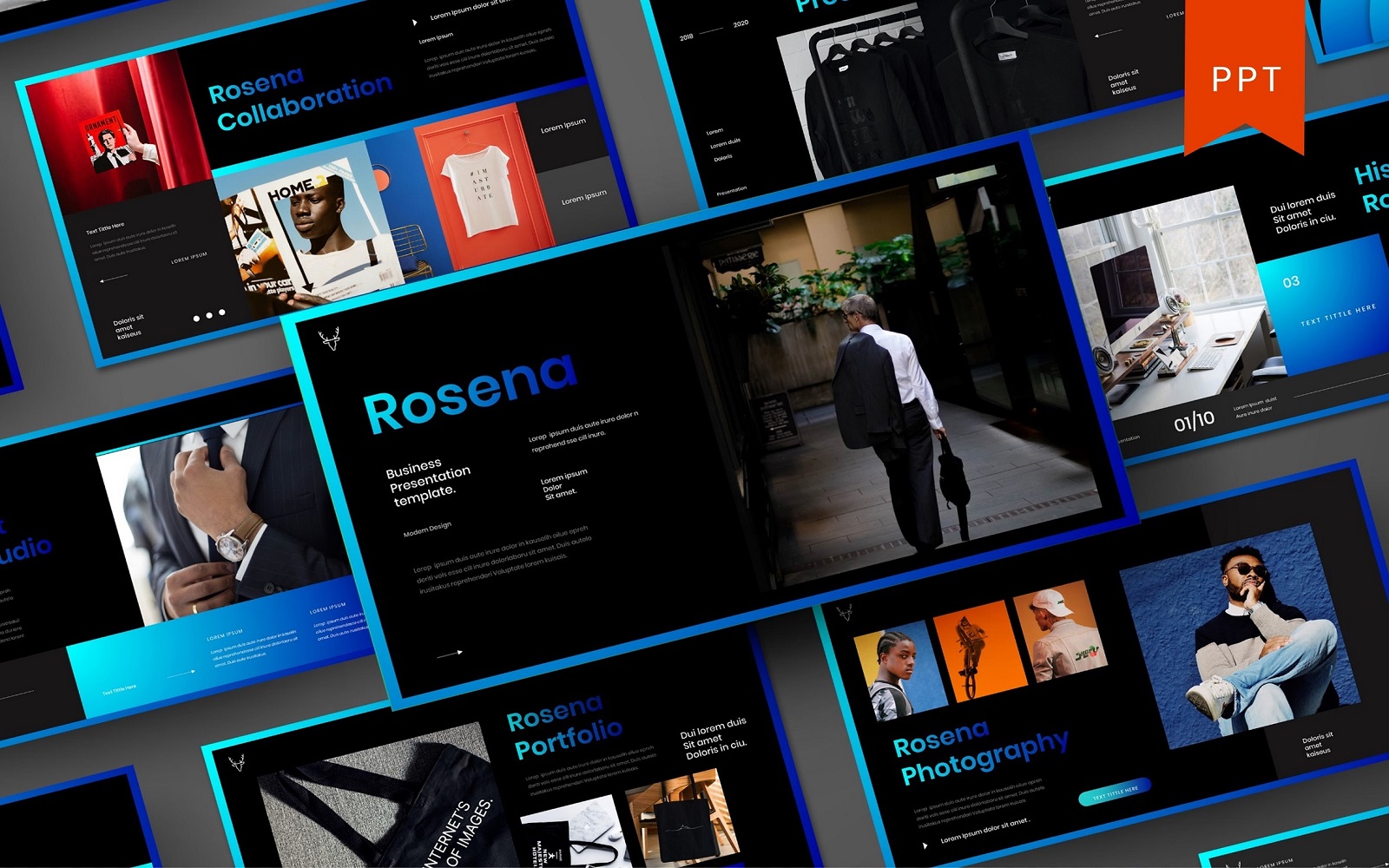 Sublime – Powerpoint Template
