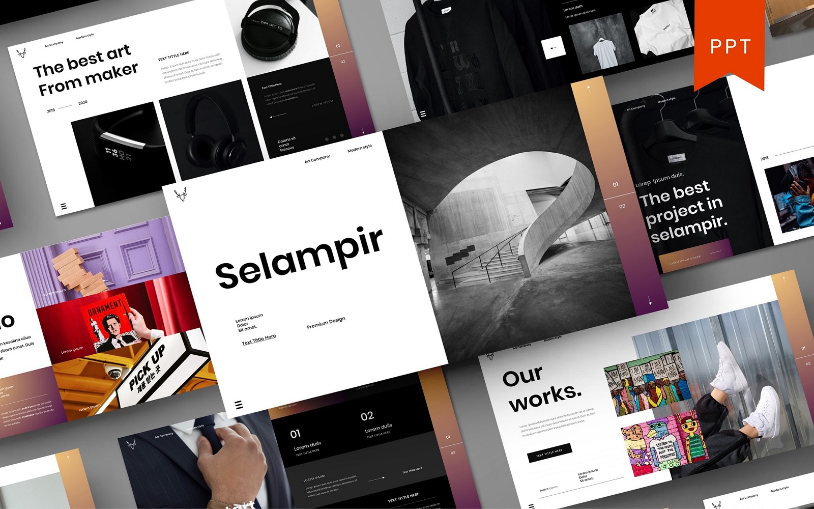 Salampir – Business PowerPoint Template