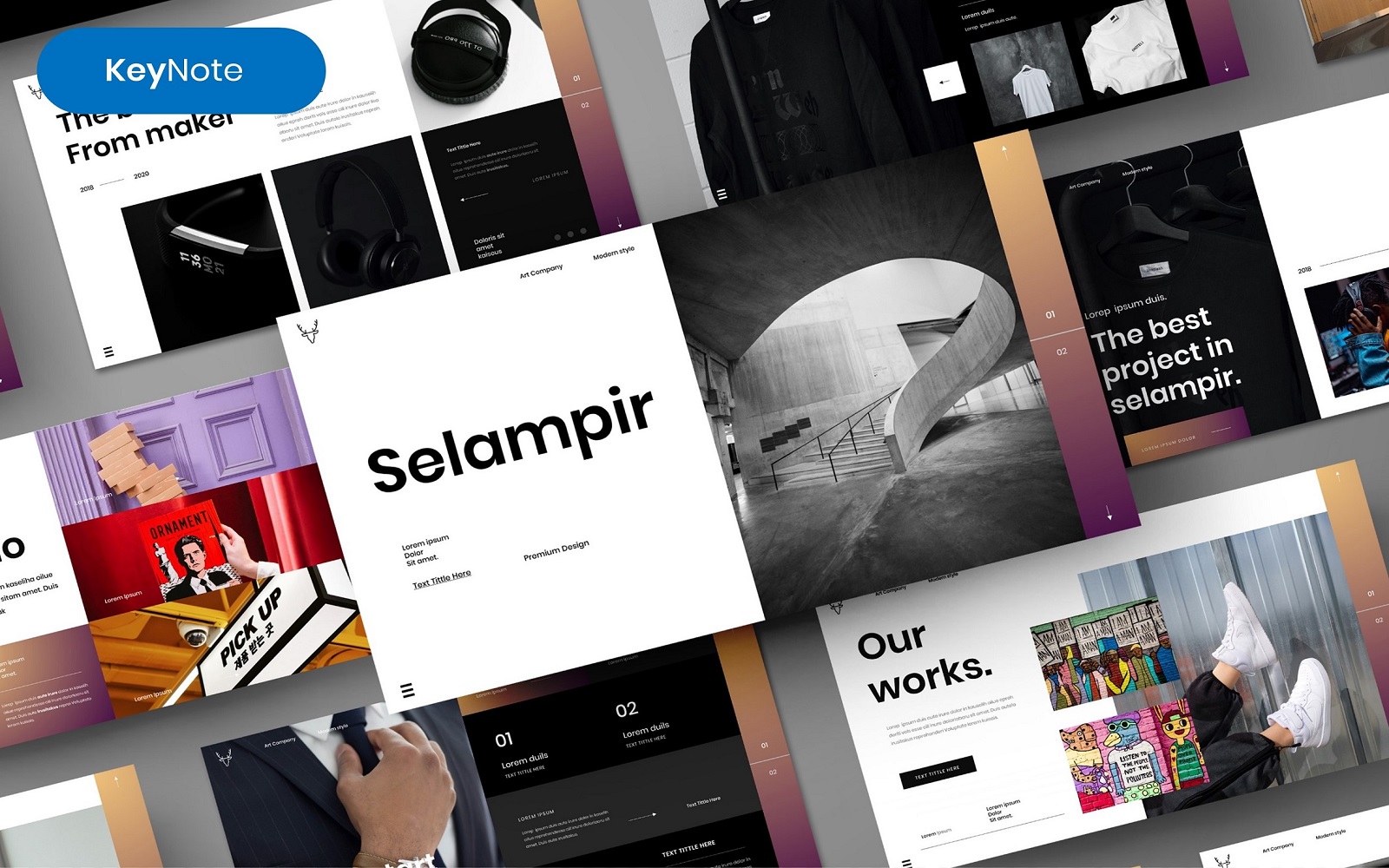 Salampir - Business Google Slide Template