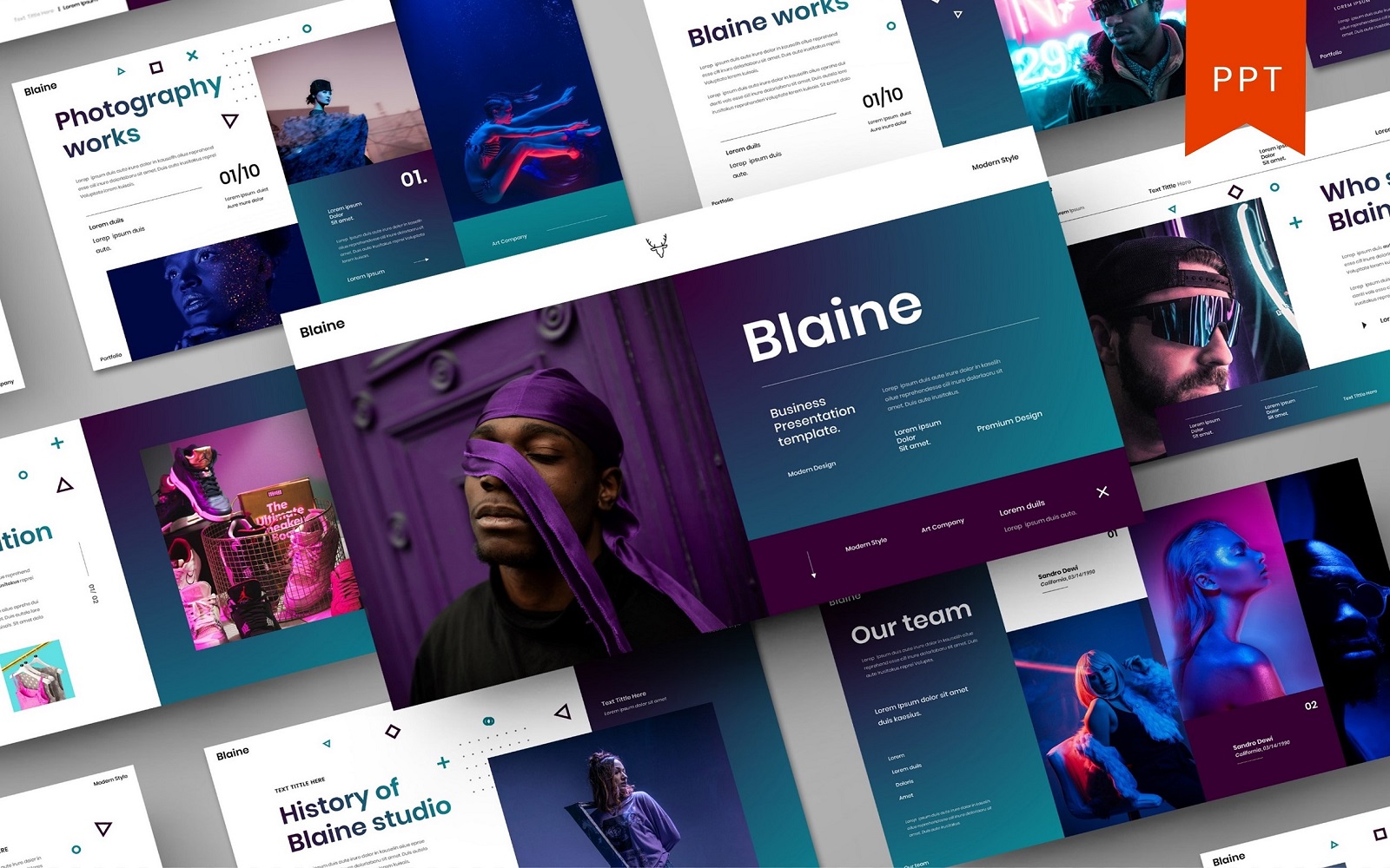 Blaine – Business PowerPoint Template