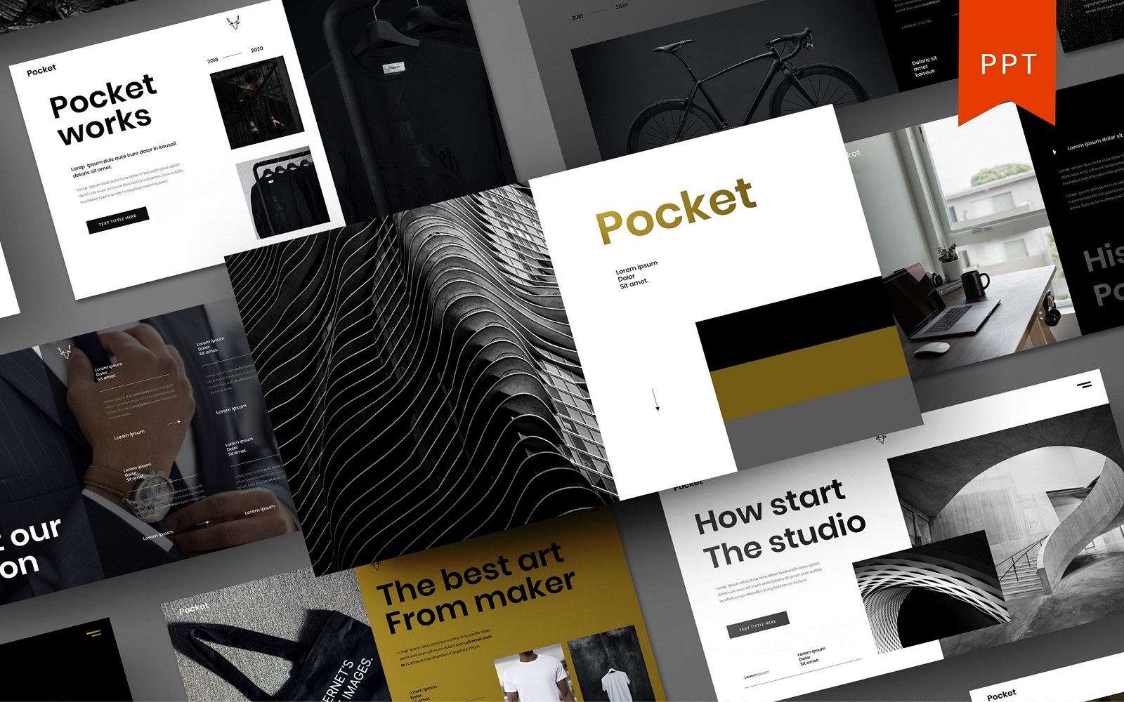 Pocket – Business PowerPoint Template
