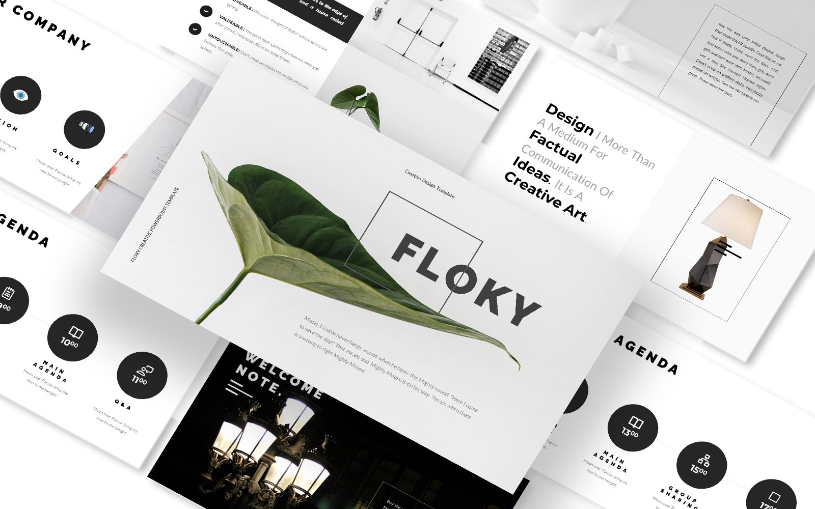 Floky – Creative Agency Powerpoint Presentation