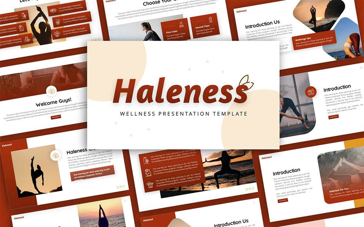 Haleness Wellness Multipurpose PowerPoint Presentation Template