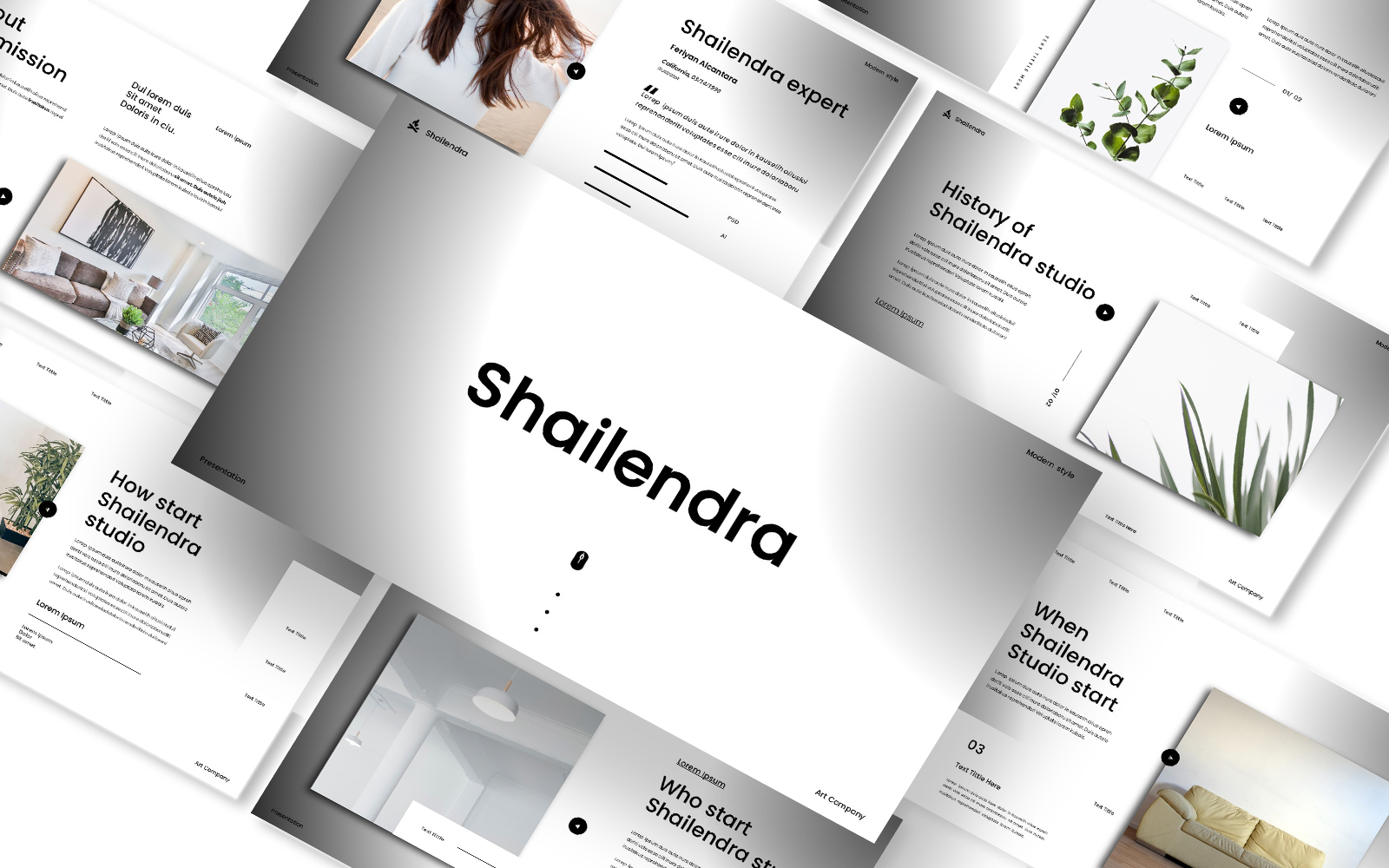 Shailendra Presentation Powerpoint  Template