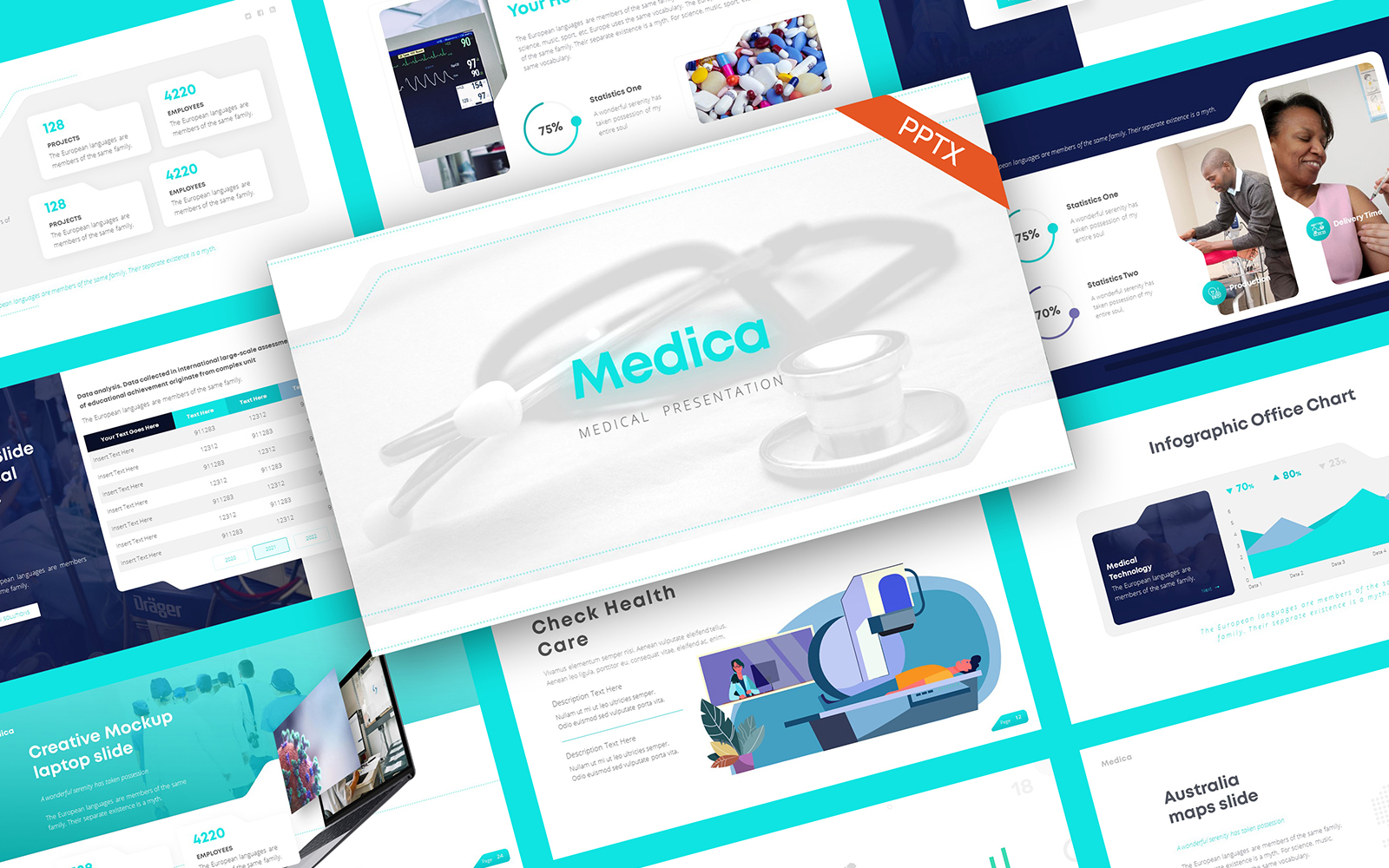 Medica Medical PowerPoint Template