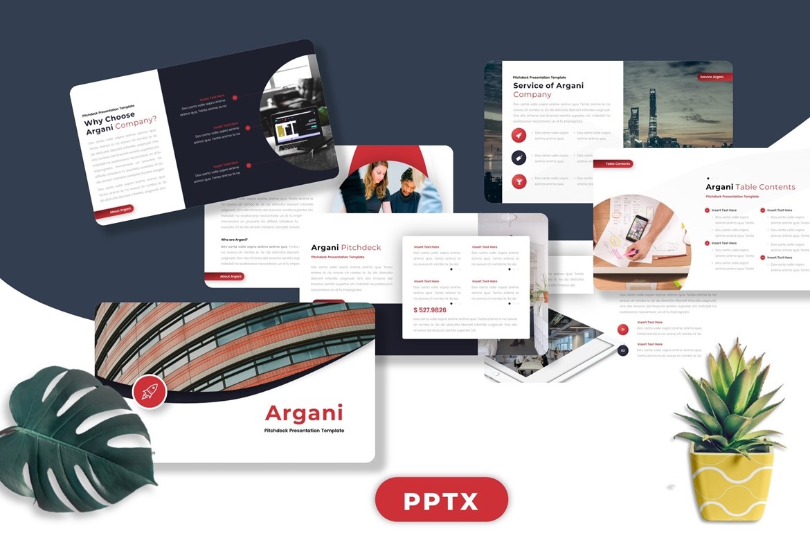 Argani - Pitch Deck Powerpoint