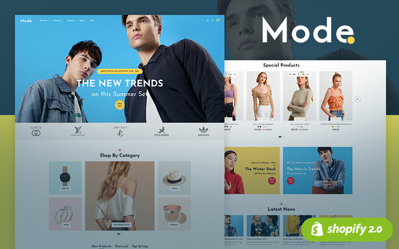 Mode - Daily Fashion LifeStyle & Apparel - A Premium Shopify Responsive Theme