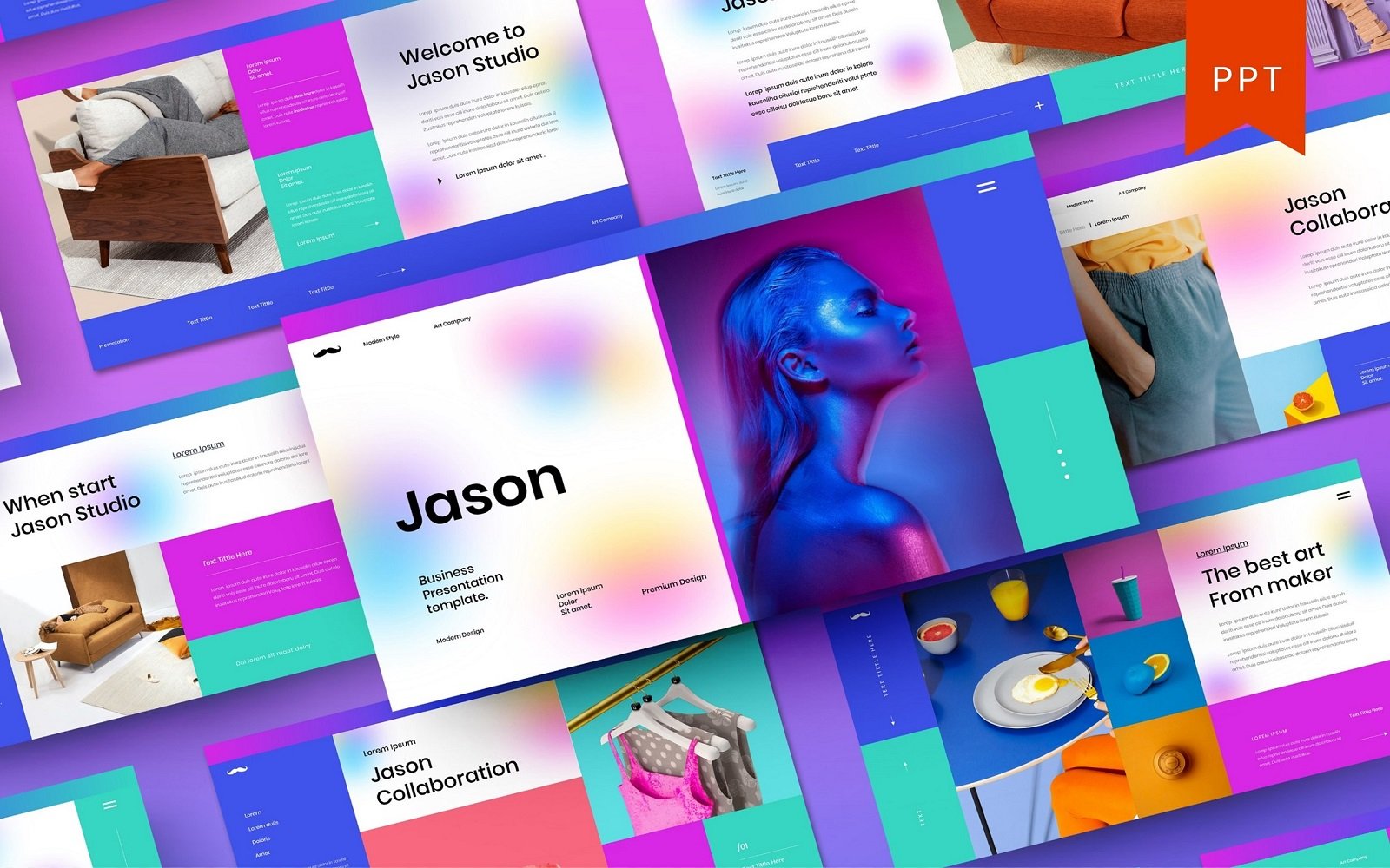 Jason – Business PowerPoint Template