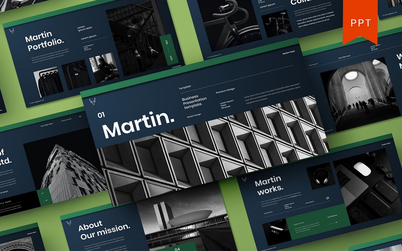 Martin – Business PowerPoint Template