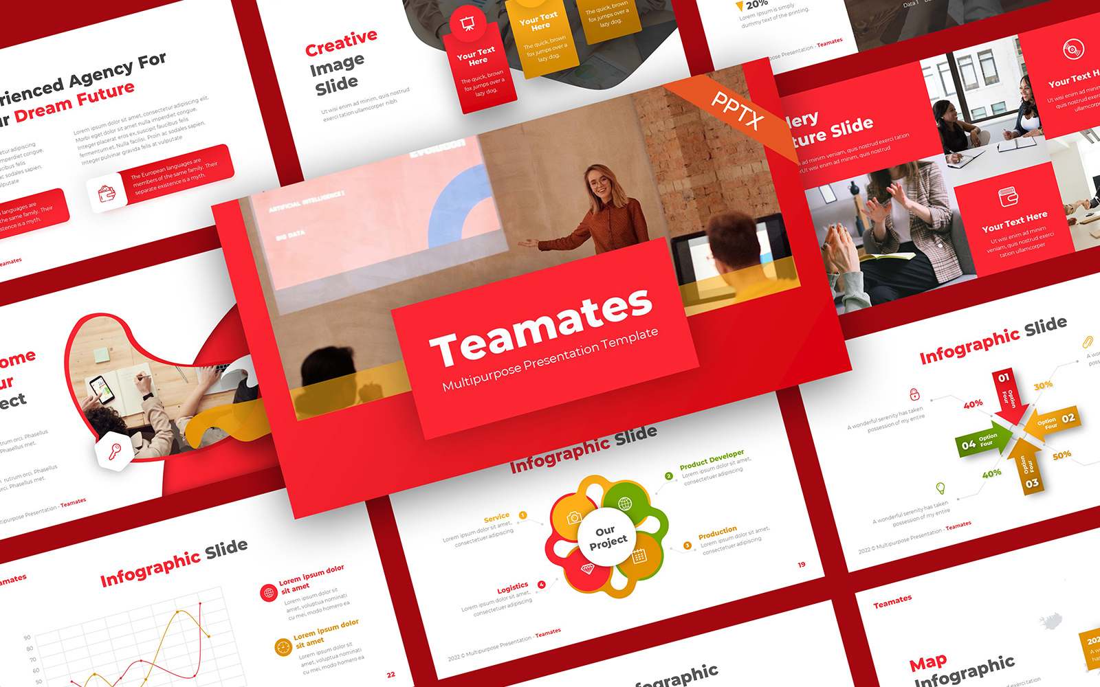 Teamates Multipurpose PowerPoint Template