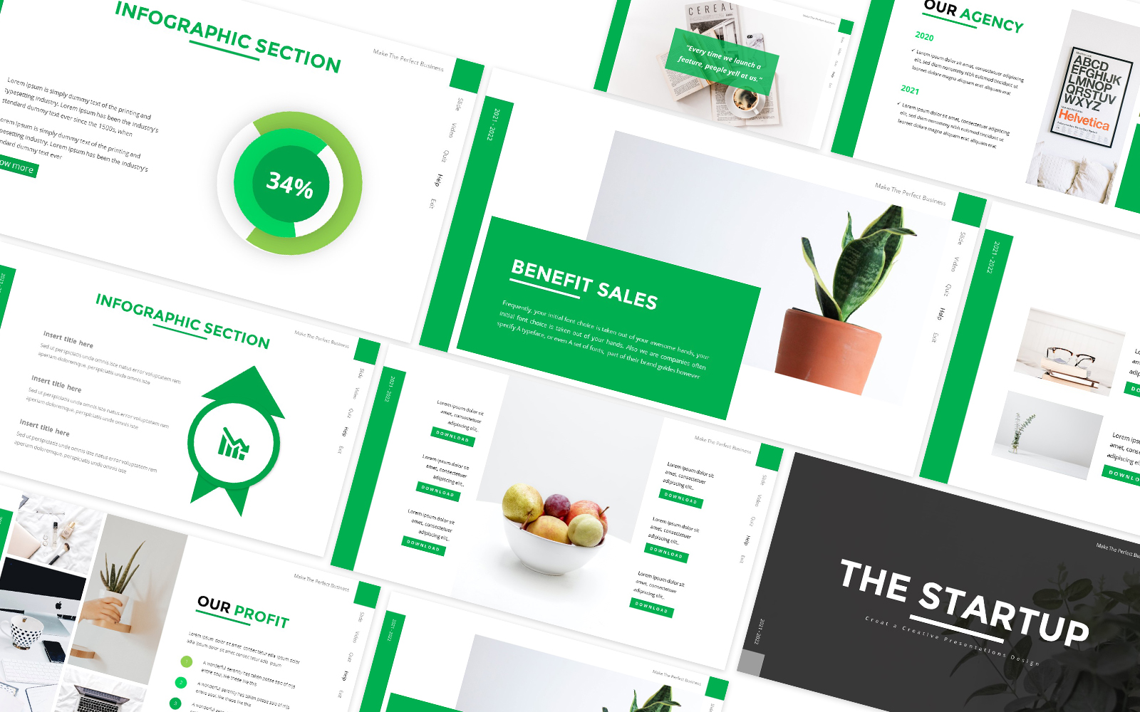 The Startup Creative Powerpoint Template