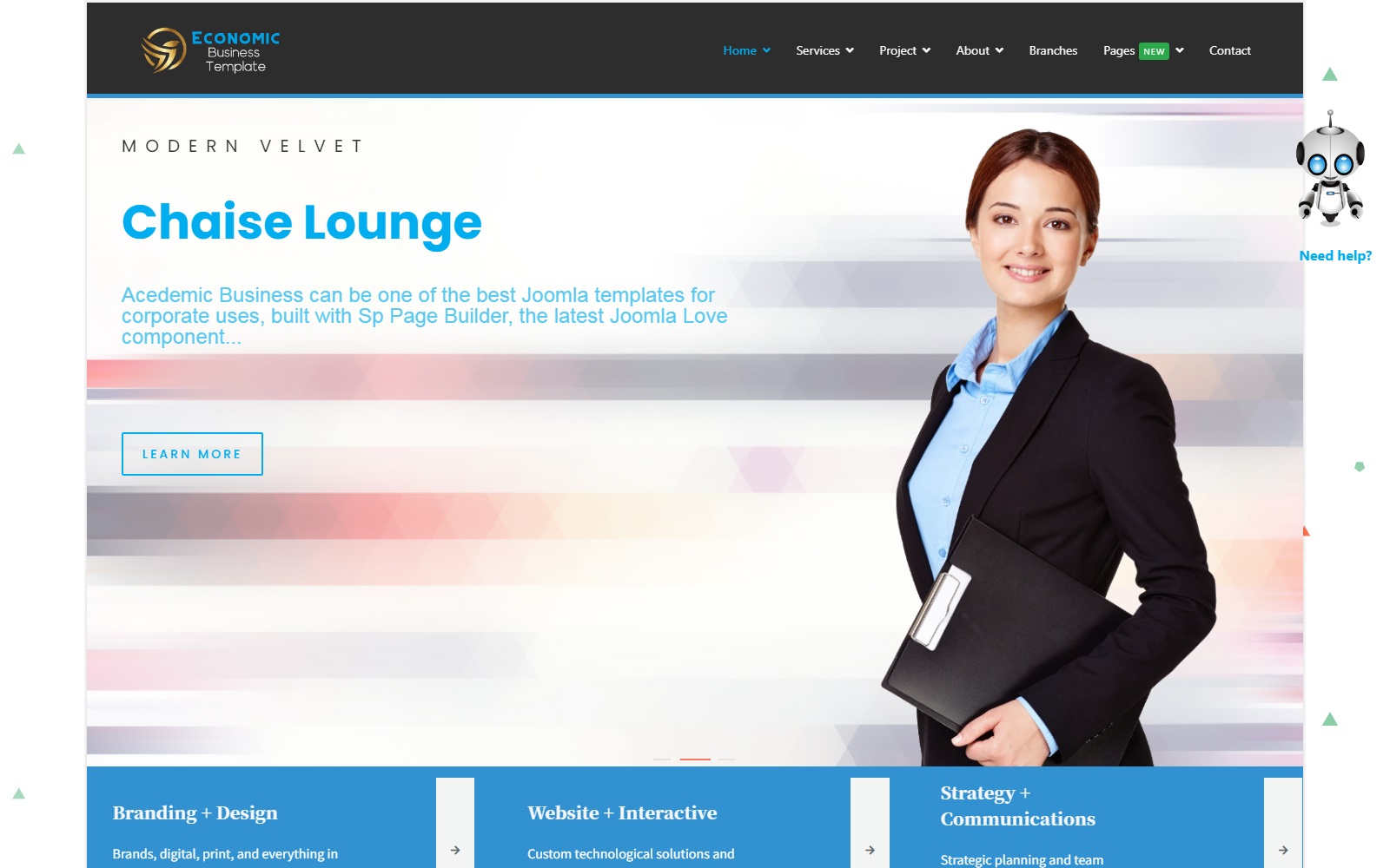 JL Economic Business And Corporate Joomla 4 Template