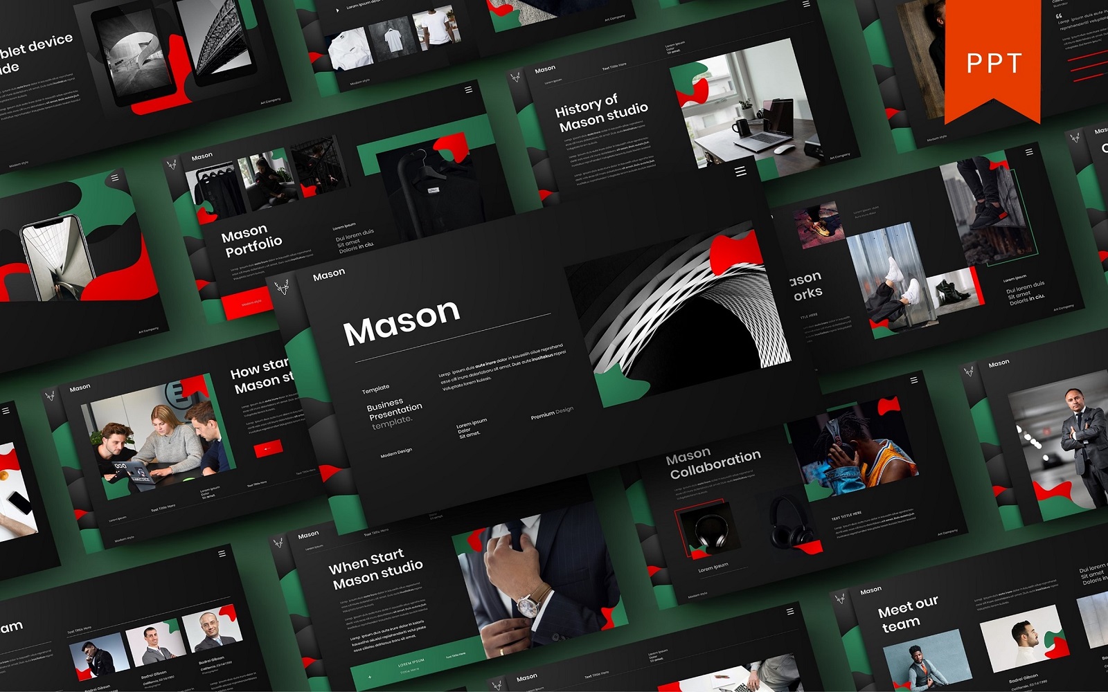 Mason – Business PowerPoint Template