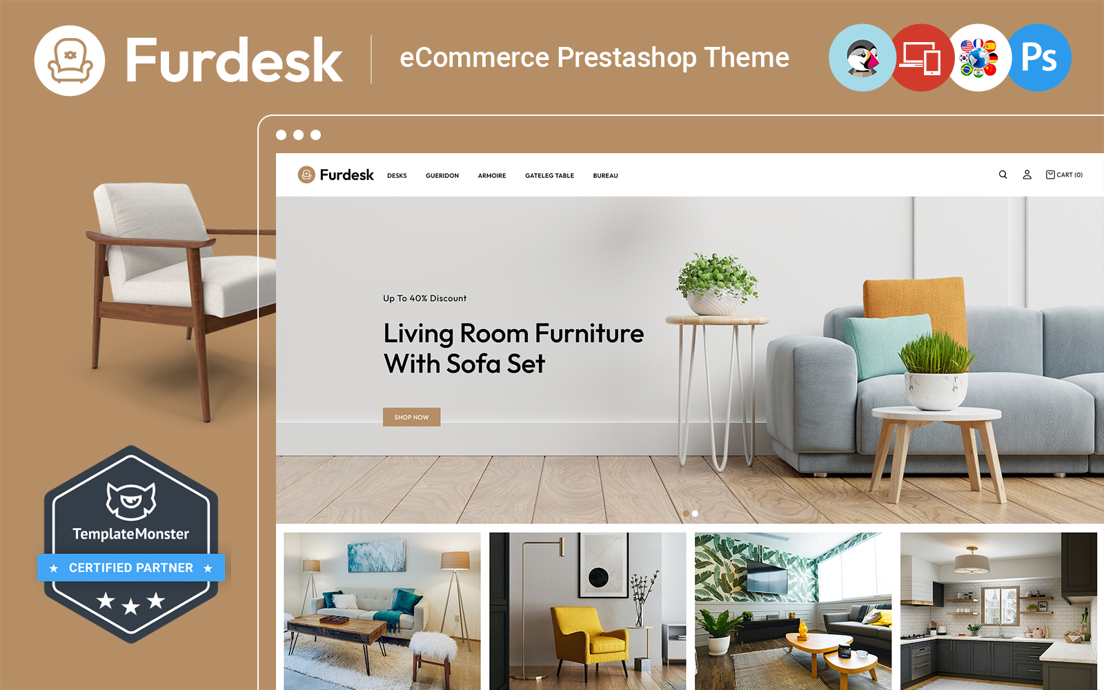 Furdesk - Home, Furniture and Garden Prestashop Theme