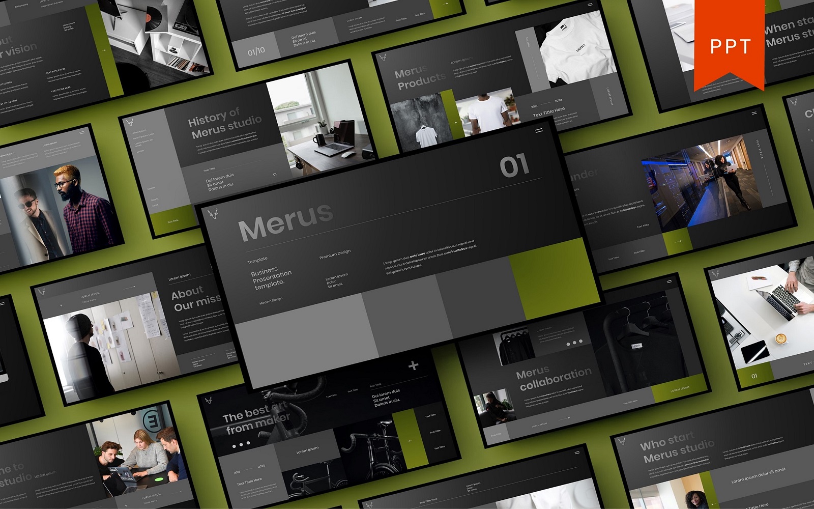 Merus – Business PowerPoint Template