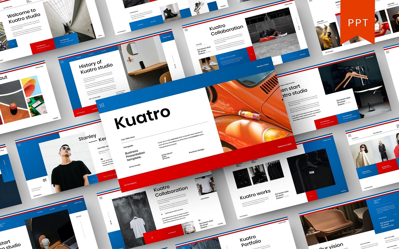 Kuatro – Business PowerPoint Template