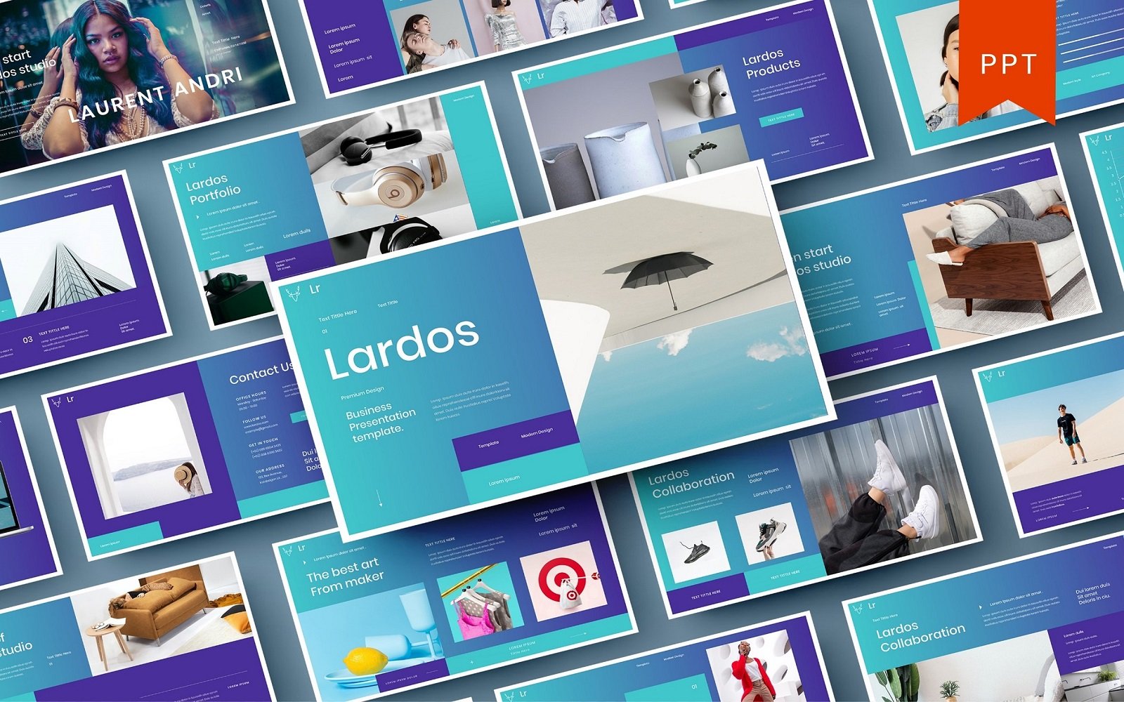 Lardos – Business PowerPoint Template