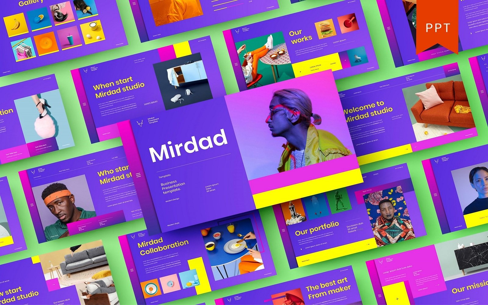 Mirdad – Business PowerPoint Template